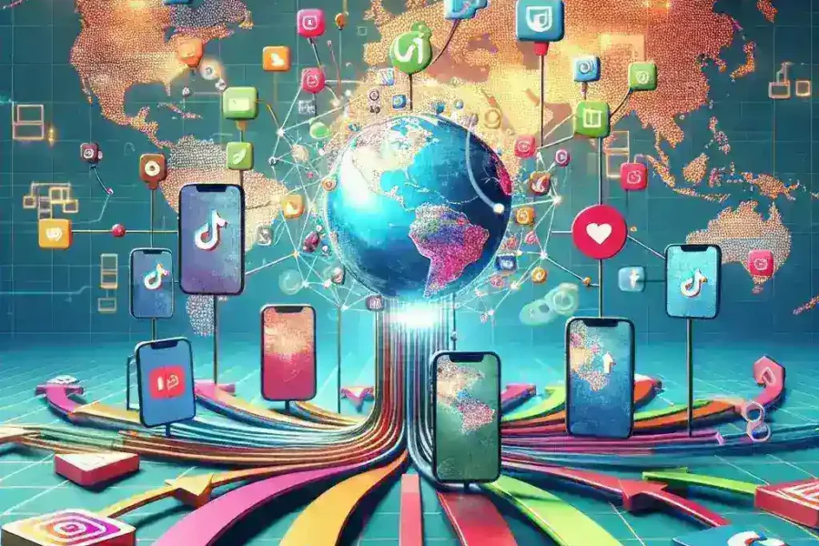 Alt text: "Estrategias de reutilizaciÃ³n de contenido en TikTok, mostrando ejemplos visuales de cÃ³mo maximizar el alcance en redes sociales."